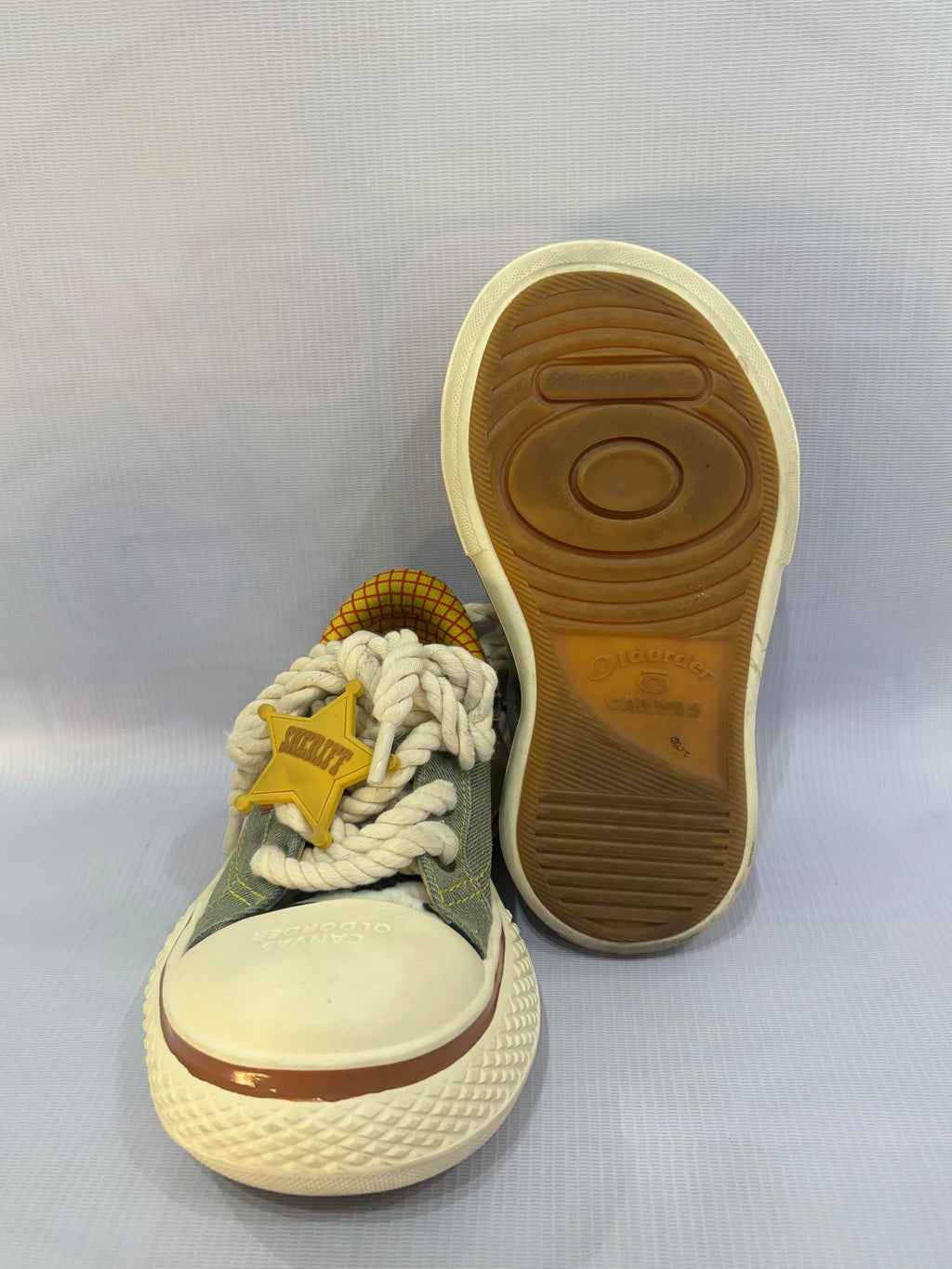 EUR 37 Sage Green Denim Old Order Men Shoes