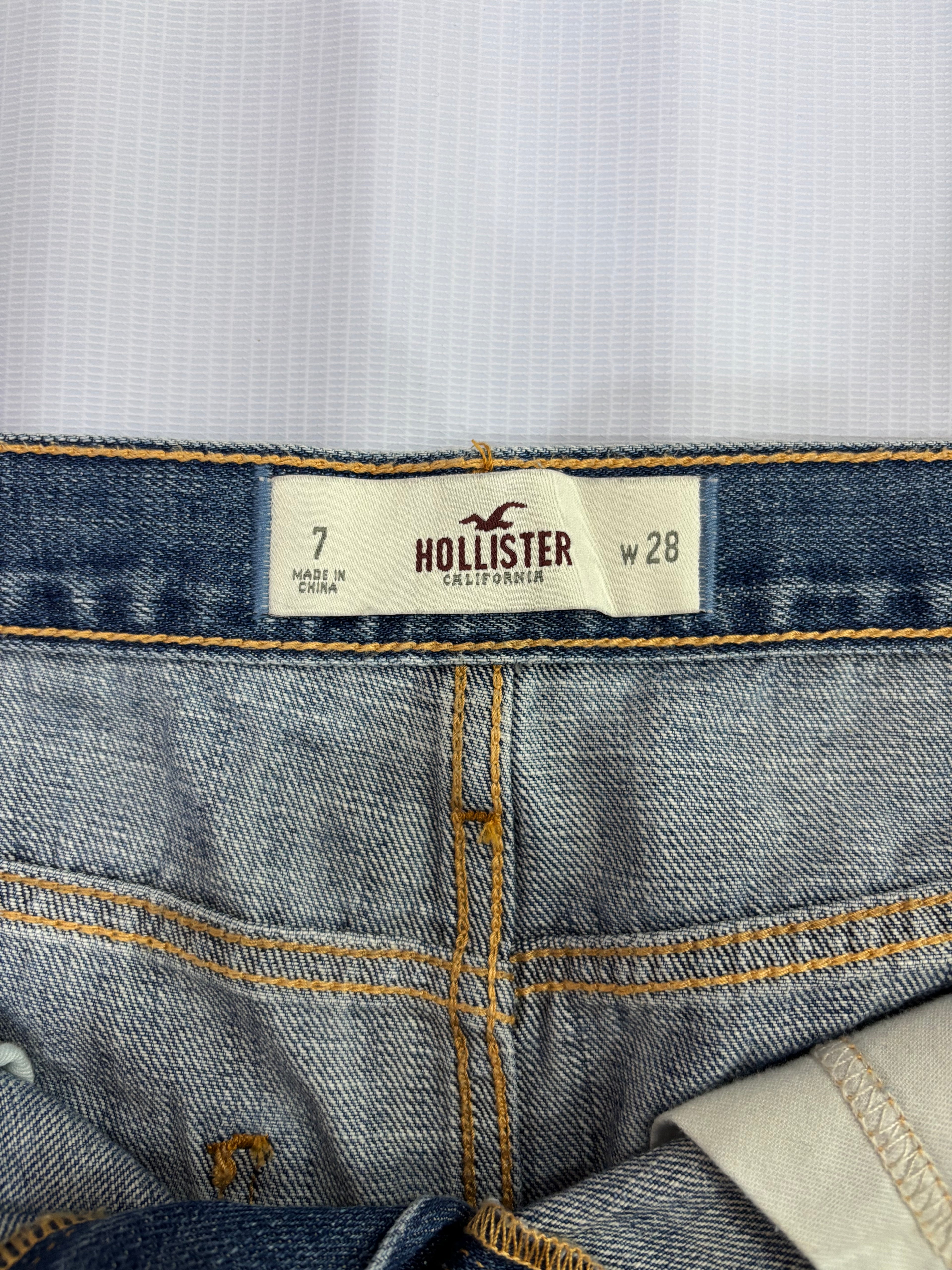 Small Blue Denim Hollister Women’s Short