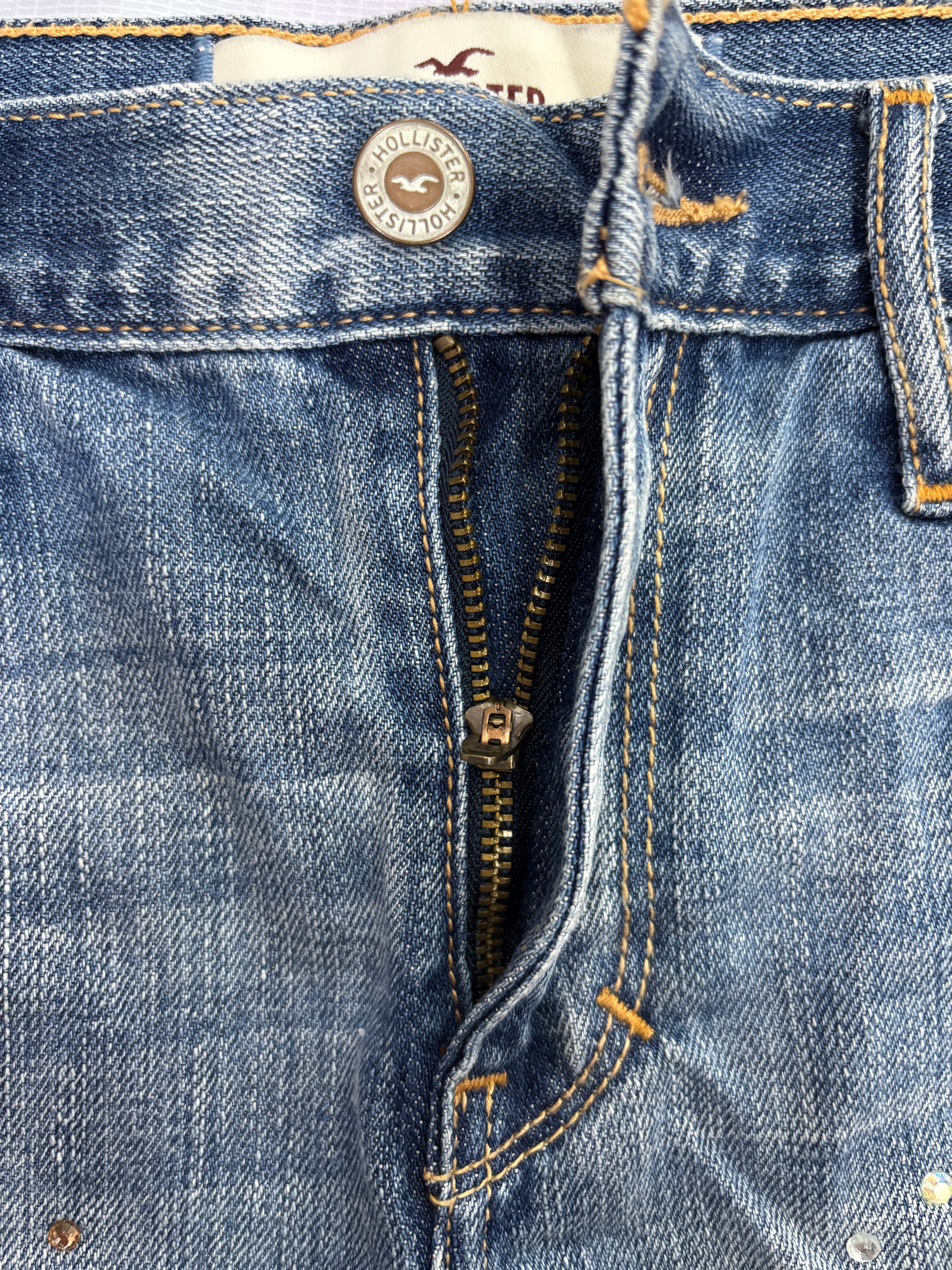 Small Blue Denim Hollister Women’s Short