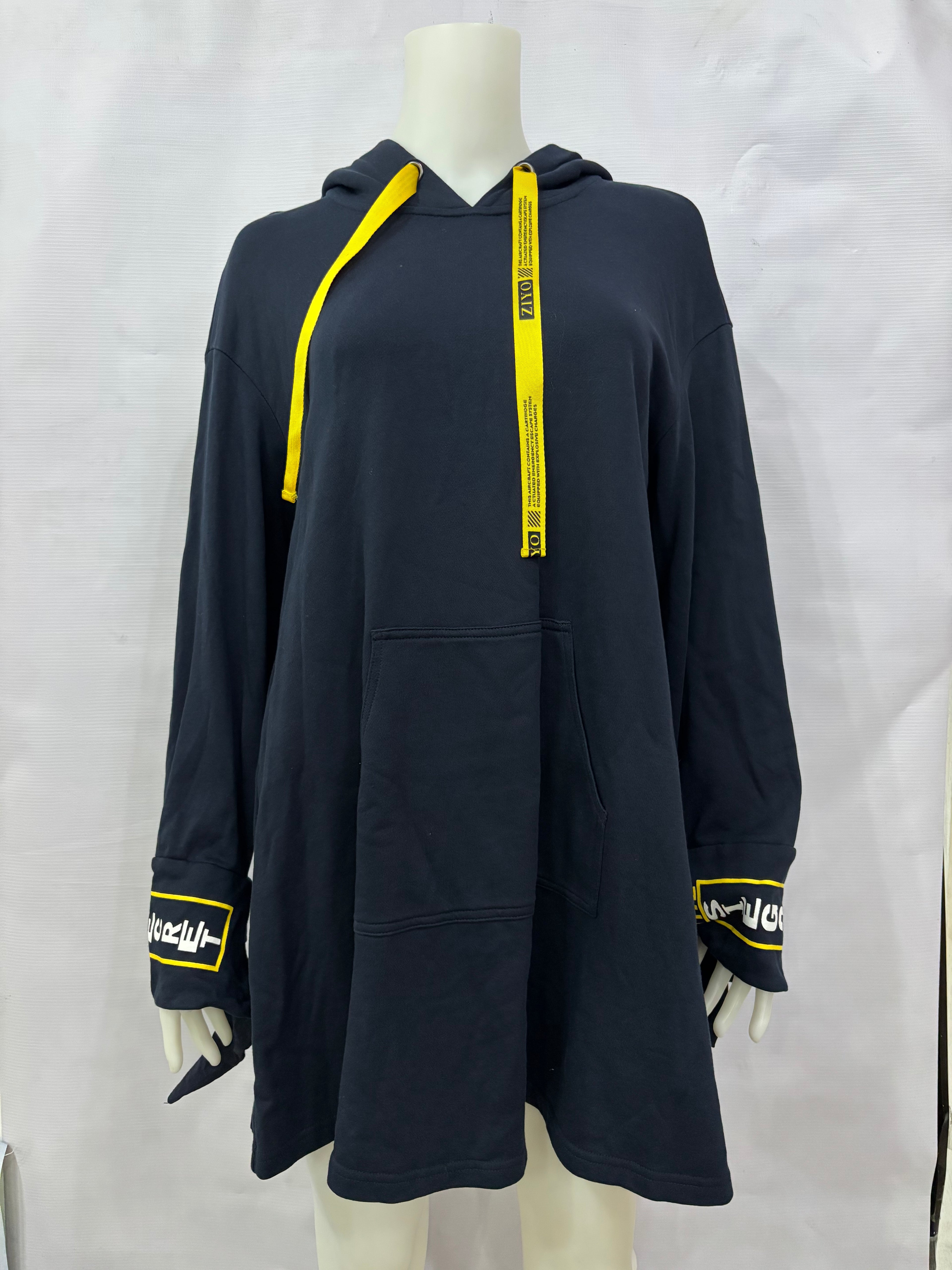 Medium Navy Blue Hoodie Women’s Dress