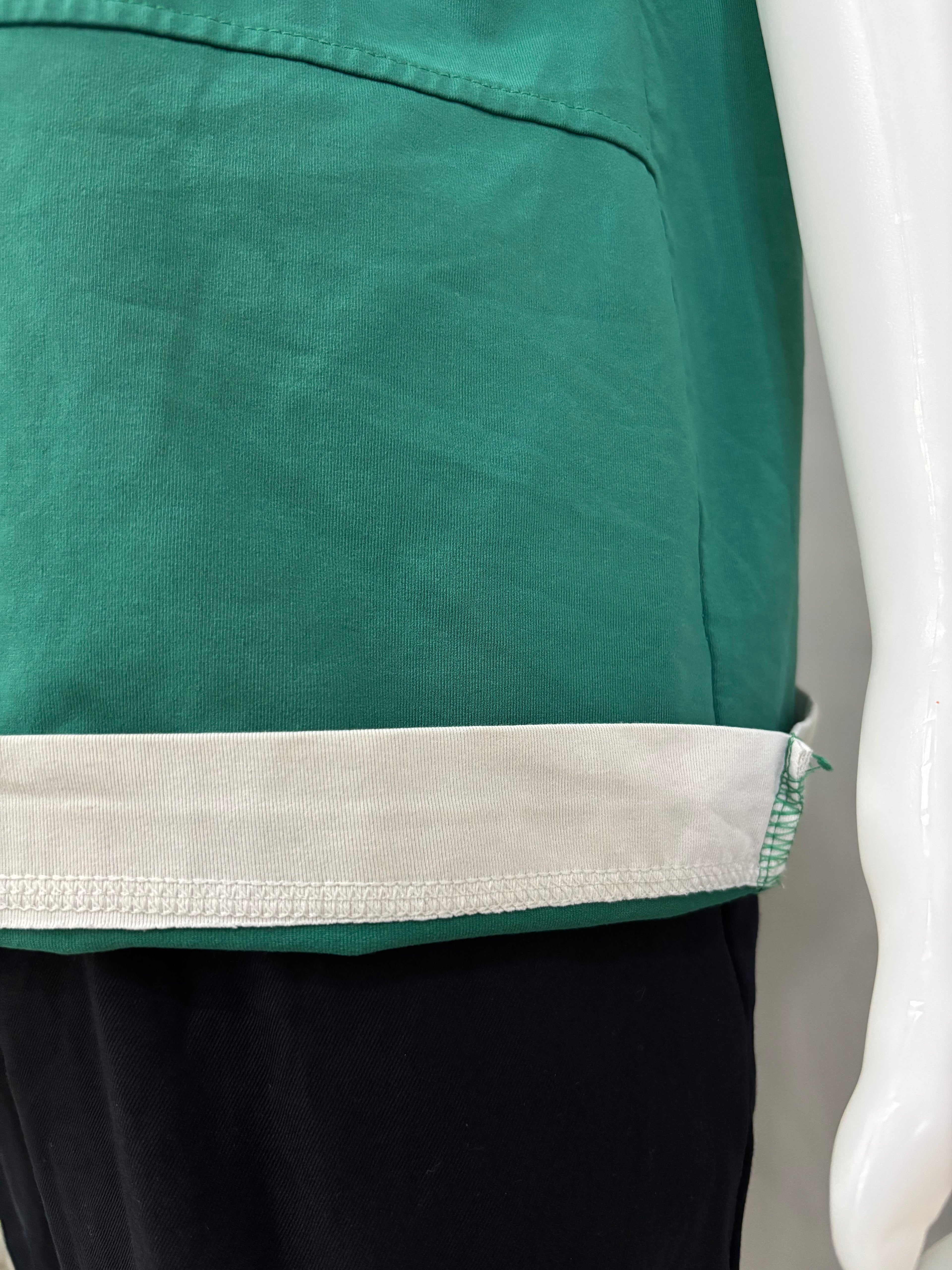 5XL Deep Green Oversized Men T-shirt