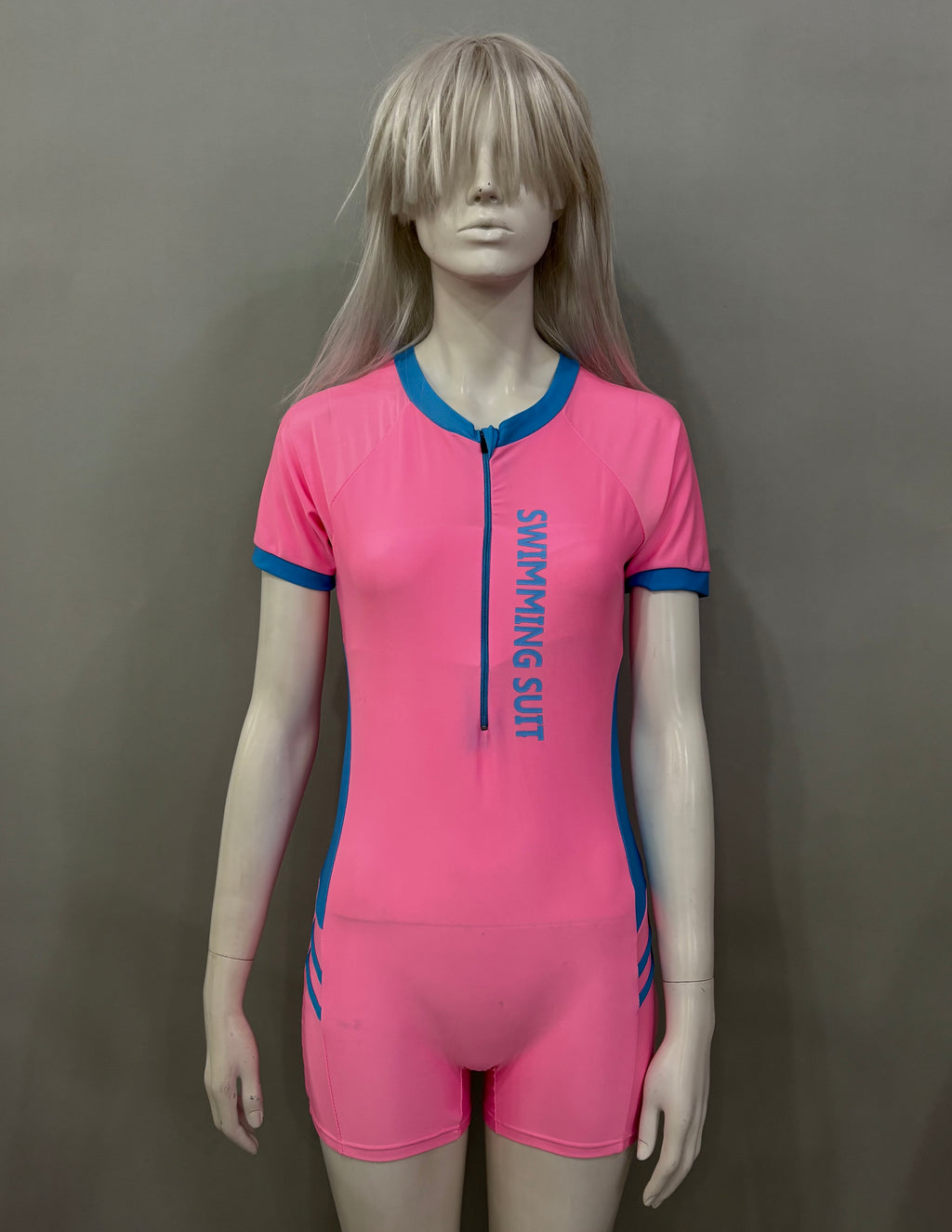 4XL Bright Pink Women’s Swimsuit