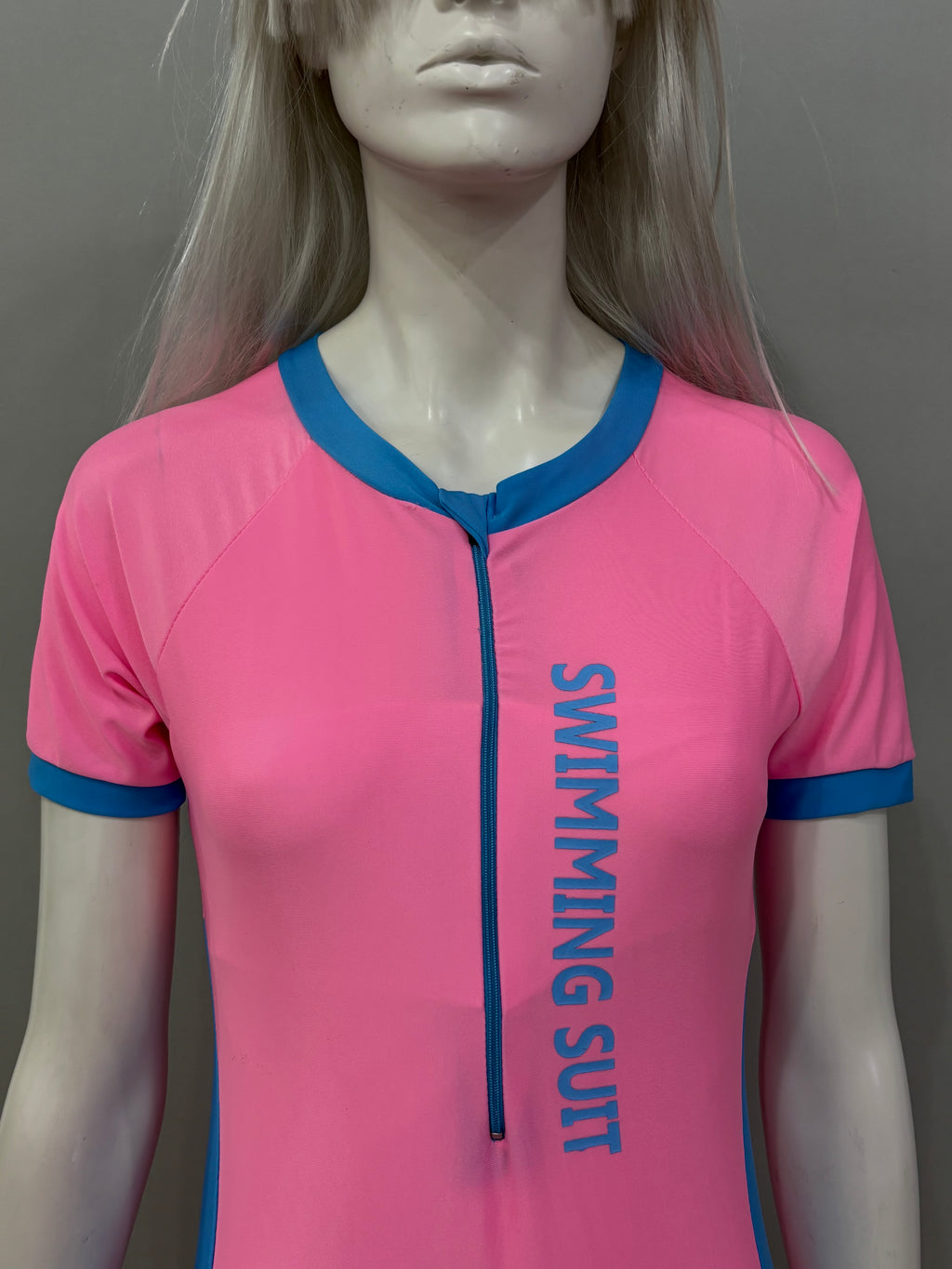 4XL Bright Pink Women’s Swimsuit