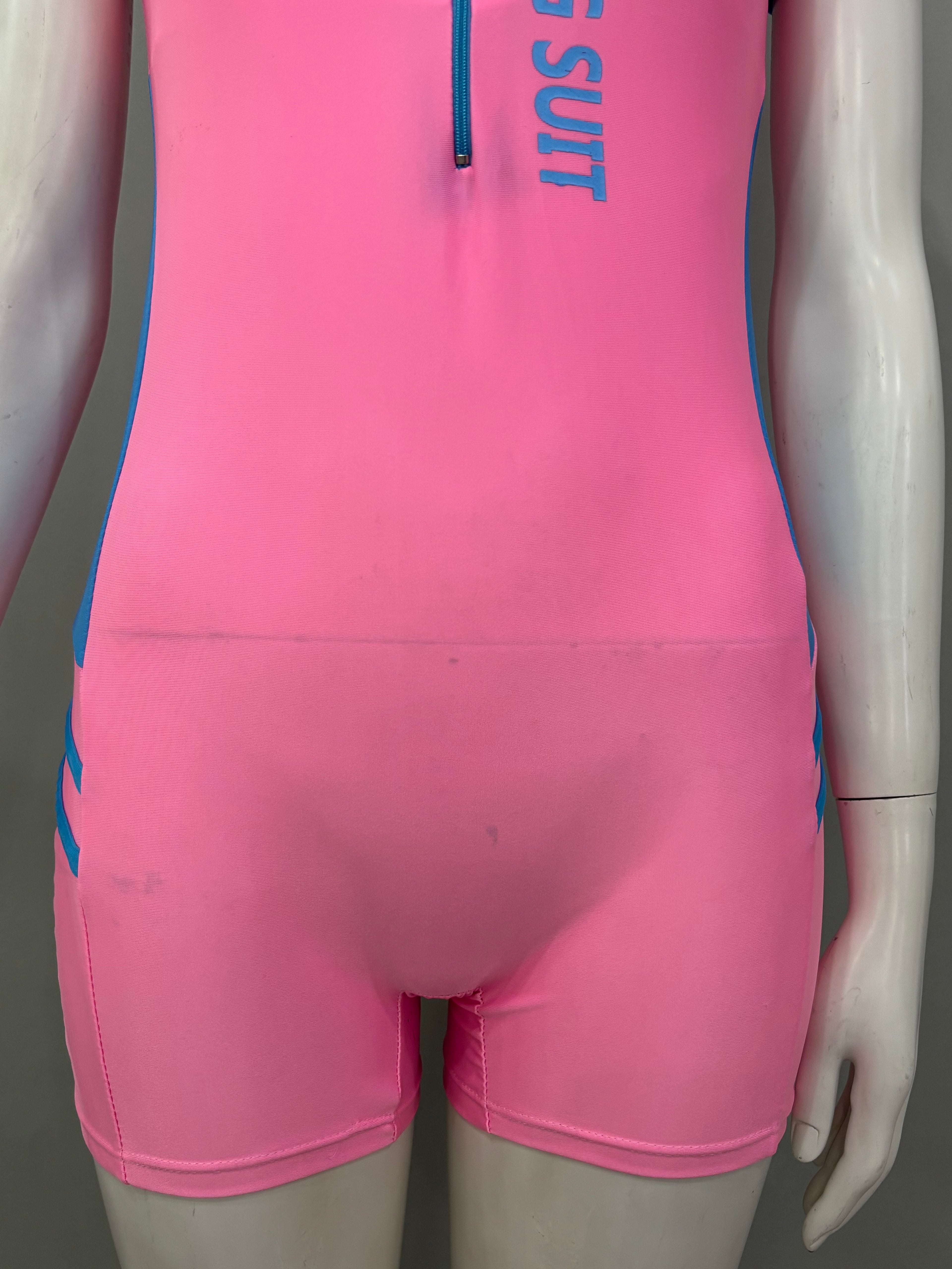 4XL Bright Pink Women’s Swimsuit