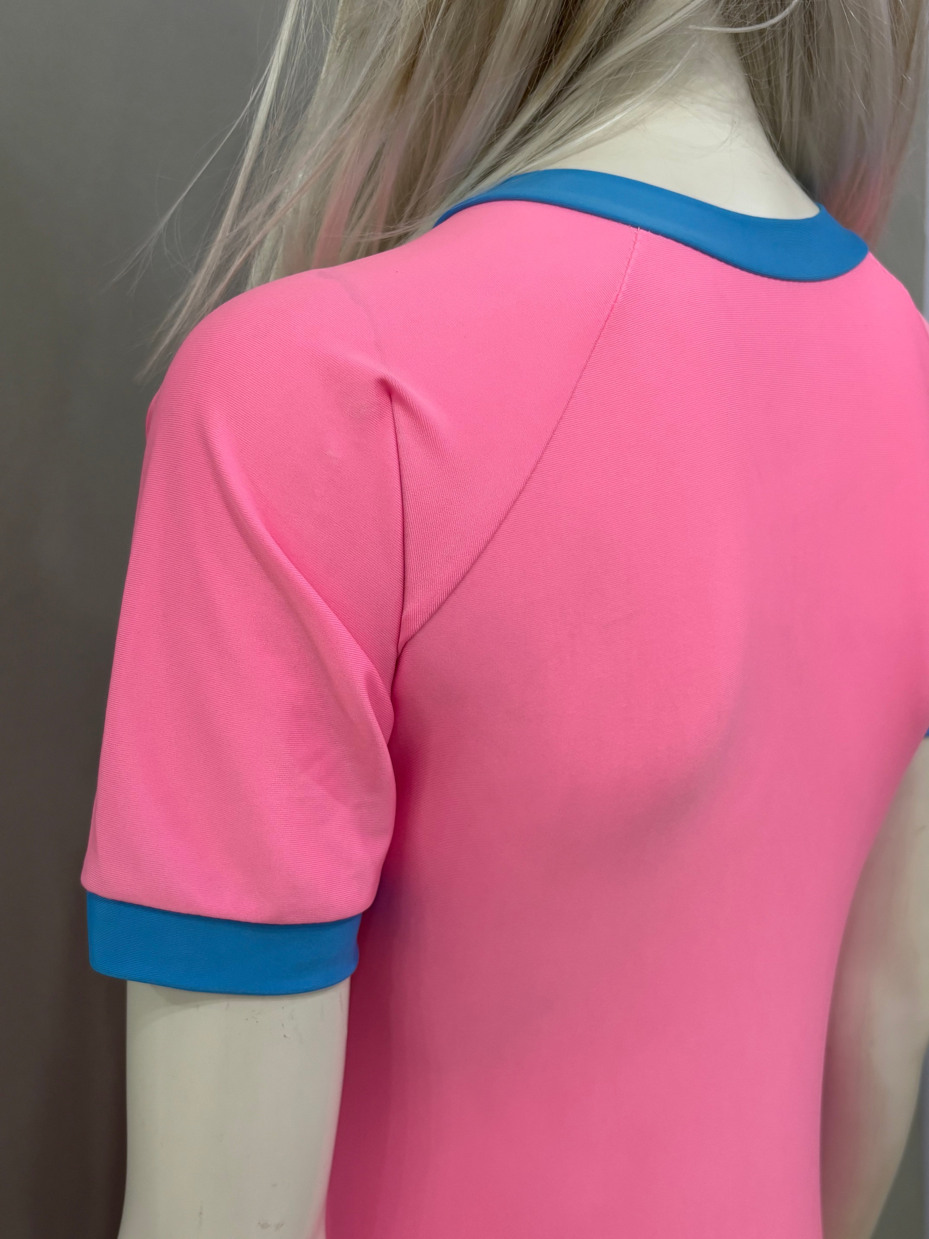 4XL Bright Pink Women’s Swimsuit